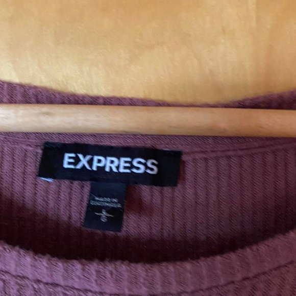 Express L Ribbed Sweater - Picture 3 of 3